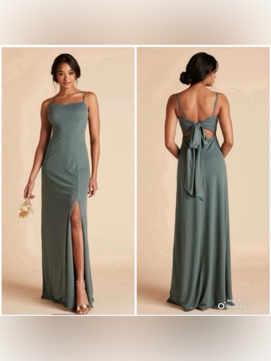 Birdy Grey Dresses & Skirts - Birdy Grey Sage Green Floor Length Elegant Maxi Dress